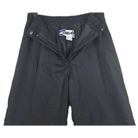 Ski Gear ~Men's Size L~ Black Adjustable Waist Zip Back-Pocket Snow Ski Pants. - Picture 15 of 16